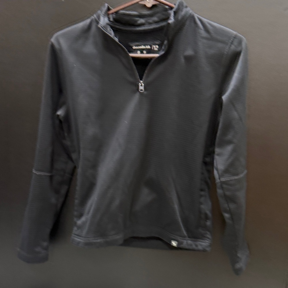 Abercrombie Kids Black Fleece Pullover